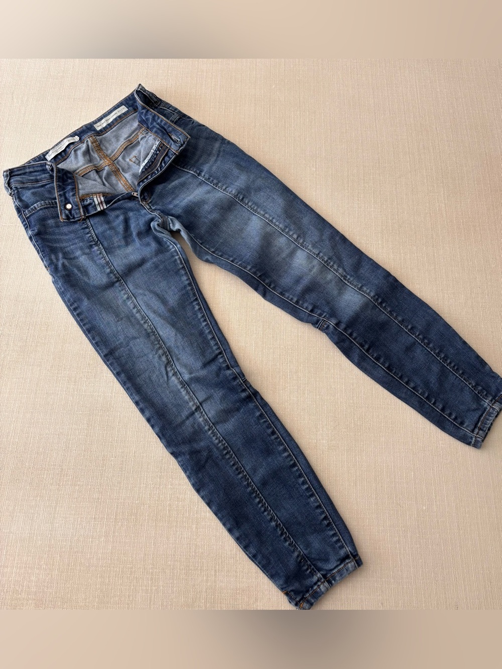 Pilcro and the Letterpress Women's High Rise Denim Legging Jeans (27)